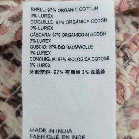 Cleobella Floral Smocked Crop Top - Picture 9 of 12